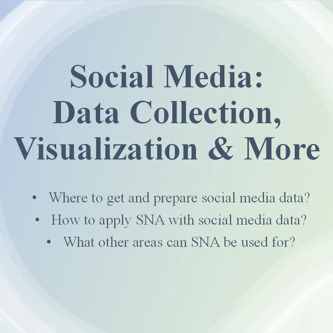 Social Network Analysis Methods